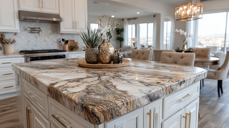 Luxurious Kitchen Counter